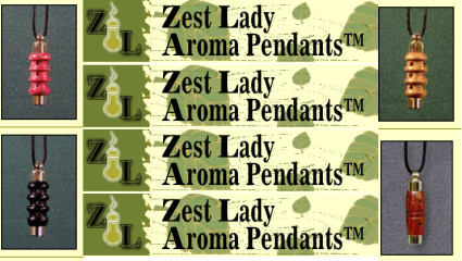 Zest Lady Aroma Pendants